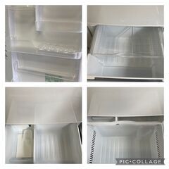 ☆中古￥31,800！【店長おすすめ！】Panasonic　365㍑3ドア冷蔵庫　家電　2018年製　NR-C37HC-W型　幅59㎝ｘ奥行64㎝ｘ高さ180㎝　【BF164】