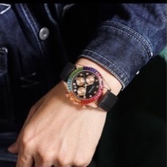 200%ハイセンス✨】腕時計 メンズ レディース 2collar