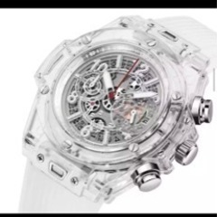 【最高品質の極み‼️】　スケルトン仕様腕時計　メンズ　Clear×Clear