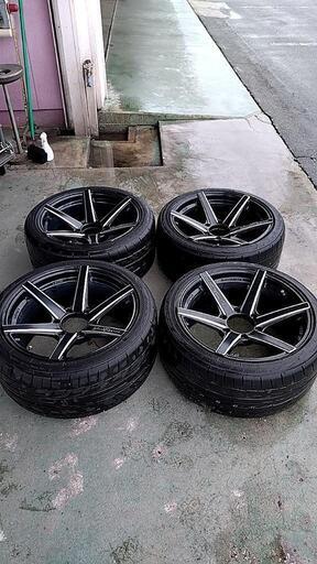 ハイエース18インチニットータイヤレンソホイルセット