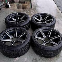 ハイエース18インチニットータイヤレンソホイルセット