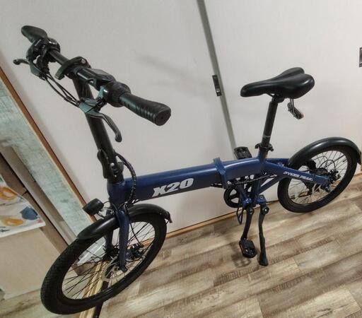 電動アシスト自転車、折りたたみ可■X20