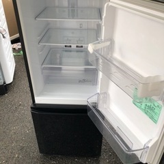 NO 211 🌈福岡市内配送設置無料✨🌈  2019年　三菱 【右開き】146L 2ドアノンフロン冷蔵庫 keyword キーワードブラック MR-P15EE-KK