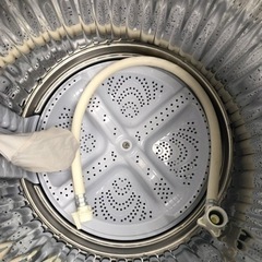 NO 225 🌈福岡市内配送設置無料✨🌈  ES-TX5B-N 縦型洗濯乾燥機 ゴールド系 [洗濯5.0kg /乾燥3.5kg /ヒーター乾燥(排気タイプ) /上開き] 