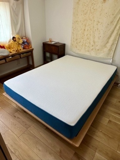 【譲り先決定】コアラマットレス　ダブル　ベッド　 家具　寝具