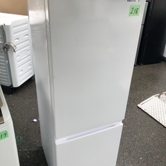 NO 218 ?福岡市内配送設置無料✨? 2021年 ハイセンス 冷蔵庫 幅
