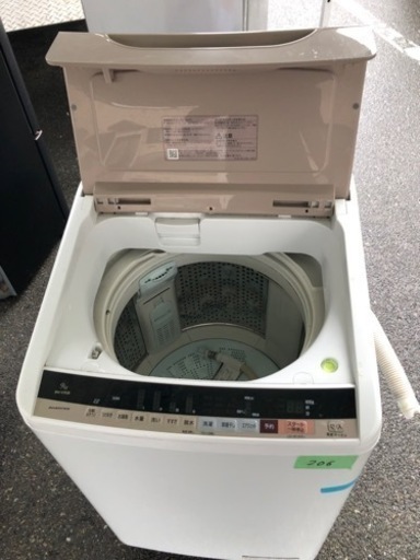 NO 206 福岡市内配送設置無料✨ 日立 全自動洗濯機 ビートウォッシュ  