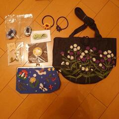 ハンドメイド 刺繍 9点
