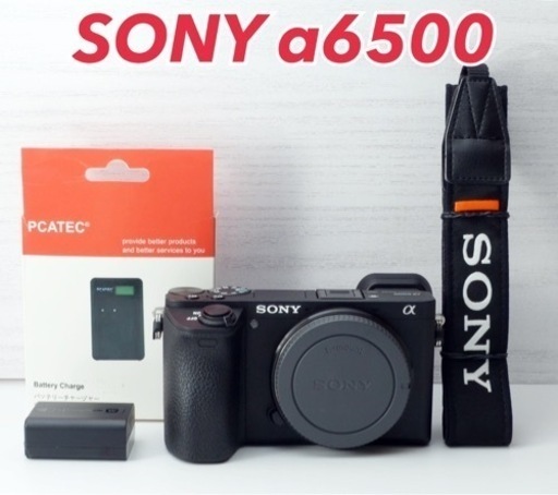 ★SONY α6500★S数約1660回●美品●Wi-Fi搭載●4K動画  1ヶ月動作補償あり！ 安心のゆうパック代引き発送！ 送料、代引き手数料無料！