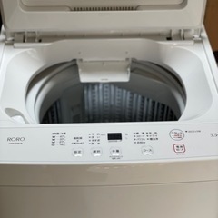 送料・設置込み可　洗濯機　5.5kg ヤマダ　2023年