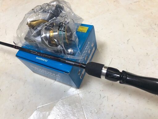 【釣竿】シマノ デポルティーボ 260L ＆ 17セドナC2000S(シマノ ブラックバスセット)美品