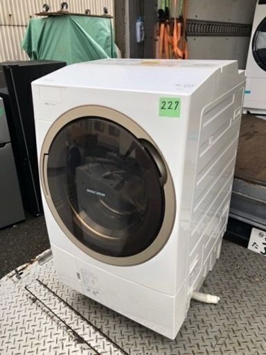 NO 227 福岡市内配送設置無料✨ TW-117X5L-W ドラム式洗濯乾燥機 グランホワイト [洗濯11.0kg /乾燥7.0kg /ヒートポンプ乾燥 /左開き]