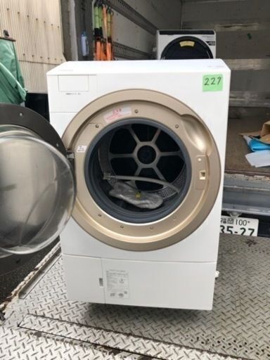 NO 227 ?福岡市内配送設置無料✨? TW-117X5L-W ドラム式洗濯乾燥機 