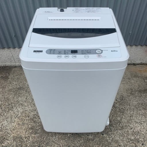 洗濯機　全自動洗濯機　6kg YAMADA SELECT YWM-T60G1 　2019年製　中古　動作確認済みです　※説明欄必読