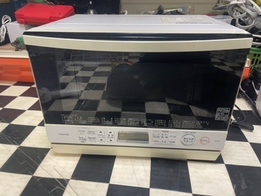 【リサイクルサービス八光】2019年製　東芝　スチームオーブンレンジ　グランホワイト ER-TD70-W [26L]