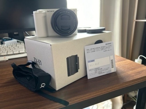 SONY VLOGCAM ズームレンズキット ZV-E1L ホワイト