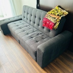 ソファーベッド★ソファ★2人掛け★シングル★引き出し★収納付き 多機能ソファ 2人掛け 収納付き ソファベッド 家具 ダイニングセット