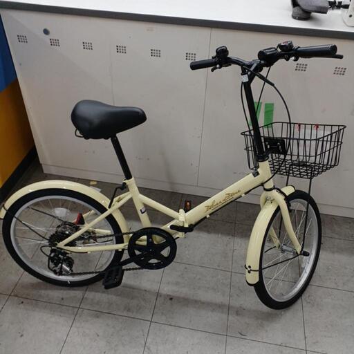20インチ折りたたみ自転車　変速付き