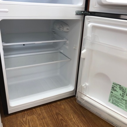 安心の6ヶ月保証付！！【IRIS OHYAMA 2ドア冷蔵庫 PRC-B092D-M 直冷式  