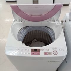 ☆ジモティ割あり☆ SHARP 洗濯機 ES-GE6A-P 6kg 17年製 動作