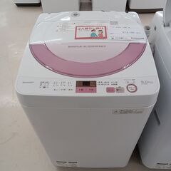 ☆ジモティ割あり☆ SHARP 洗濯機 ES-GE6A-P 6kg 17年製 動作