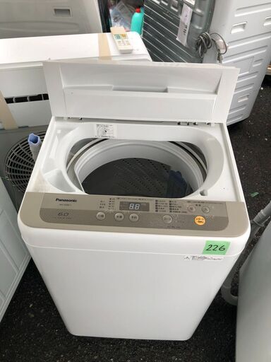 NO 226 北九州市内配送設置無料✨ NA-F60B11-N 全自動洗濯機  