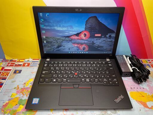 JC0603　極美品 レノボ Thinkpad X280 バックライト キーボード 12.5型　Win11　Office付け