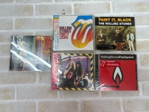 I366  コレクション大放出！The Rolling Stones CD5枚まとめ売り！ ⭐