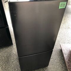 NO 212🌈北九州市内配送設置無料✨🌈　2022年 冷蔵庫 小型 2ドア 117L 新生活 ひとり暮らし 一人暮らし コンパクト 右開き オフィス 単身 おしゃれ ガンメタリック MAXZEN JR117ML01GM