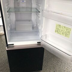 NO 209 🌈北九州市内配送設置無料✨🌈 SJ-GD14E-B 冷蔵庫 プラズマクラスター冷蔵庫 ピュアブラック [2ドア /右開き/左開き付け替えタイプ /137L]