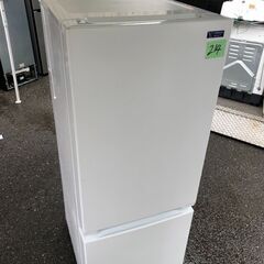 NO 214 ...🌈北九州市内配送設置無料✨🌈 2019年　ヤマダ電機 2ドア冷蔵庫 (156L・右開き) ホワイト YRZF15G1