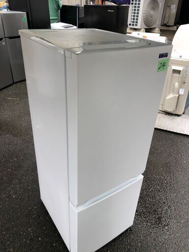 NO 214 北九州市内配送設置無料✨ 2019年　ヤマダ電機 2ドア冷蔵庫 (156L・右開き) ホワイト YRZF15G1