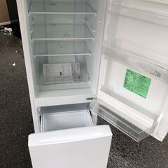 NO 214 🌈北九州市内配送設置無料✨🌈 2019年　ヤマダ電機 2ドア冷蔵庫 (156L・右開き) ホワイト YRZF15G1