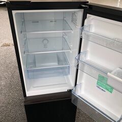 NO 216 🌈北九州市内配送設置無料✨🌈 2022年　ハイセンス 冷蔵庫 幅48.1cm 162L ブラック HR-D15FB 2ドア 右開き 自動霜取り コンパクト