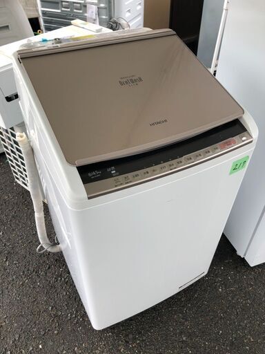 北九州市内配送無料 保証付き BW-DV80C 縦型洗濯乾燥機 ビート