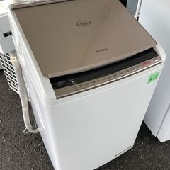 NO 217 🌈北九州市内配送設置無料✨🌈 BW-DV80C 縦型洗濯乾燥機 ビートウォッシュ シャンパン [洗濯8.0kg /乾燥4.5kg /ヒーター乾燥(水冷・除湿タイプ) /上開き]