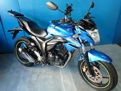SUZUKI ジクサー150 青 格安提供車 エンジン始動動画 半額配送キャンペーン 期間限定 現状渡し諸経費￥0- 横浜 P-Yard