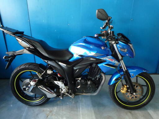 SUZUKI ジクサー150 青 格安提供車 エンジン始動動画 半額配送