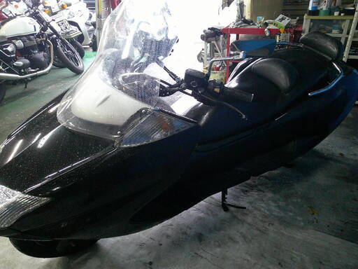 YAMAHA マグザム 黒 格安提供車 エンジン始動確認 半額配送