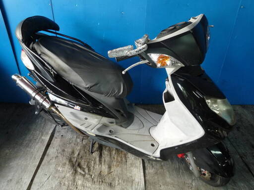 YAMAHA シグナス125XSR-2 黒  自賠責保険で乗れます 半額配送キャンペーン 現状渡し諸経費￥0- 横浜 P-Yard