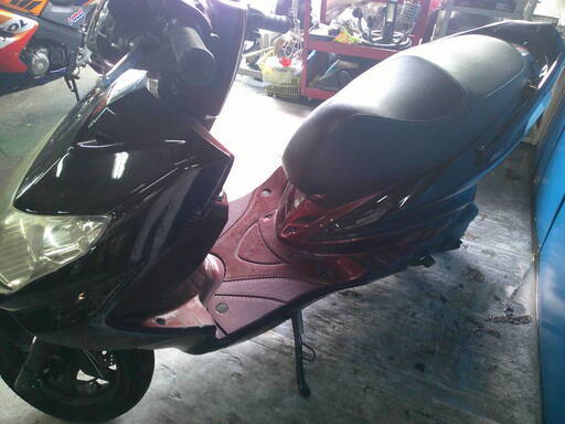 YAMAHA シグナス125XSR-2 黒 格安提供車 半額配送キャンペーン 期間