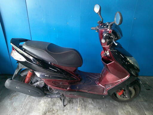 YAMAHA シグナス125XSR-2 黒 格安提供車 半額配送キャンペーン 期間