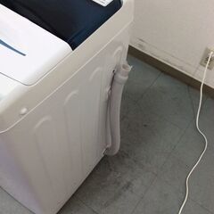 （7/27受渡済）JT9034【Haier/ハイアール 5.5㎏洗濯機】美品 2022年製 JW-U55HK 家電 洗濯 簡易乾燥付