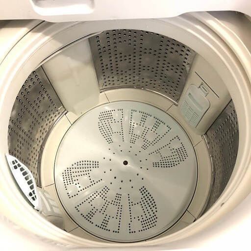 ss6574 日立 洗濯機 7kg BW-70WV(A) ホワイト×ブルー HITACHI ビート