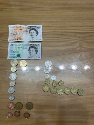 イギリス、オーストラリア旧紙幣＆旧硬貨古銭