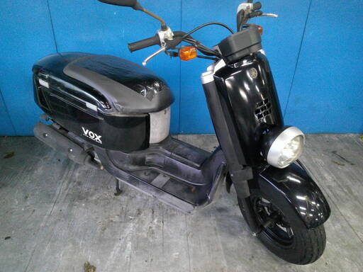 YAMAHA VOX 黒 格安提供車 エンジン始動動画 自賠責保険で乗れます 半額配送キャンペーン 現状渡し諸経費￥0- 横浜 P-Yard
