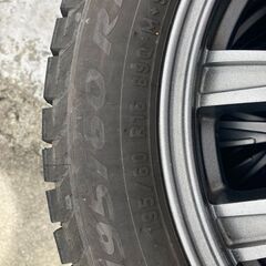 H25年式　セレナ　１９５/６０R16　社外アルミホイルスタッドレスタイヤセット
