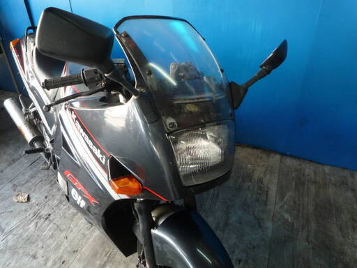 KAWASAKI GPX400R 黒 格安提供車 半額配送キャンペーン 期間限定車体本体価格 クランキング確認済み 激安 横浜 都筑 宮前 P-Yard KAWASAKI GPX400R 黒 格安提供車 半額配送キャンペーン 期間限定車体