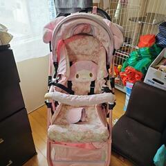 マイメロディ＊限定モデルベビーカー 販売終了）シティライト R アップ （グレコ×マイメロディ 限定モデル