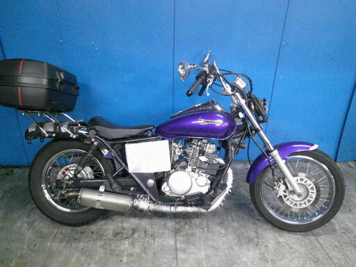 KAWASAKI エリミネーター125 紫  自賠保険で乗れます 半額配送キャンペーン 現状渡し諸経費￥0- 横浜 P-Yard KAWASAKI エリミネーター125 紫 自賠保険で乗れます 半額配送